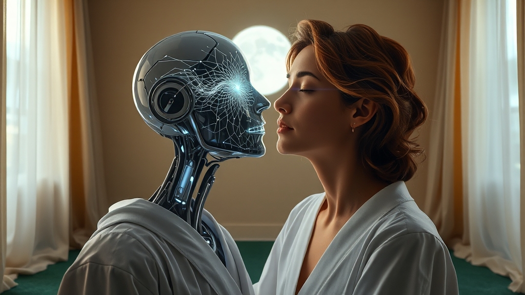 호흡과 명상을 통한 영적 체험의 AI 모델링 (realistic 스타일)
