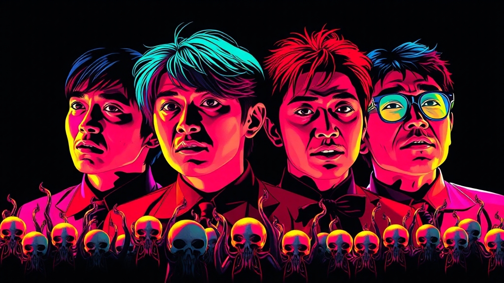 시즌2 주요 등장인물 분석 (popart 스타일)