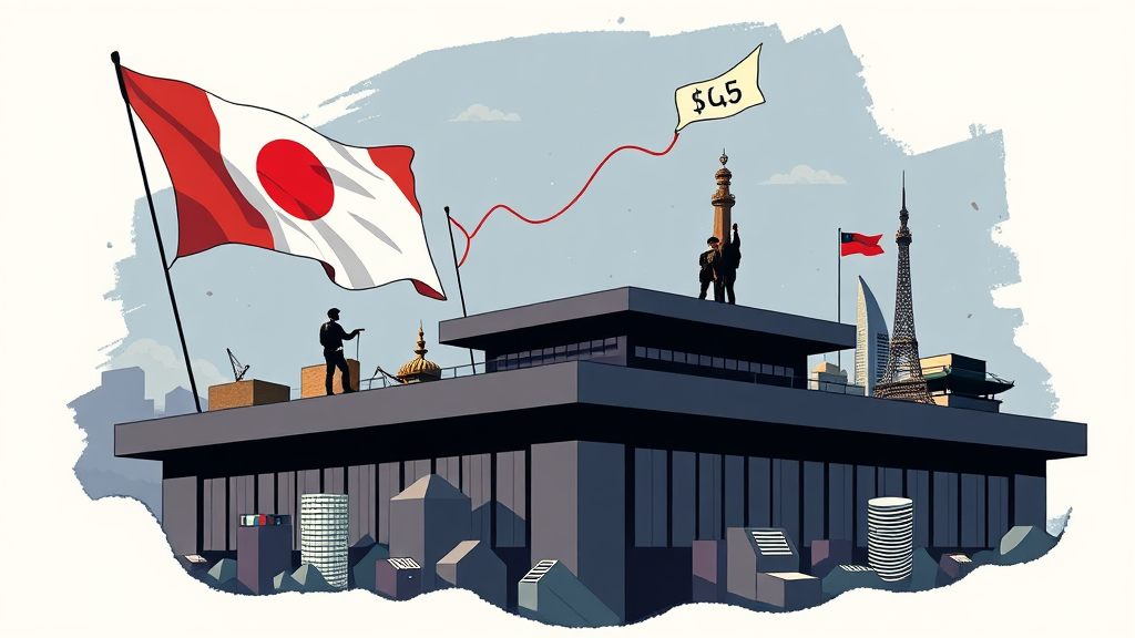 최근 환율 상승, 그 배경과 원인은? (illustration 스타일)