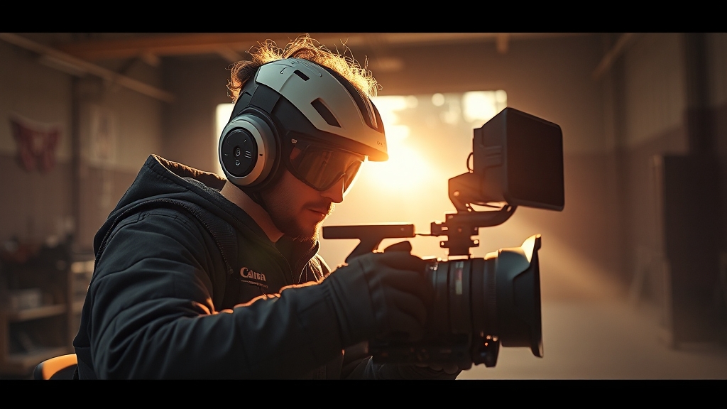 AI 비디오 편집, 미래 전망 (realistic 스타일)