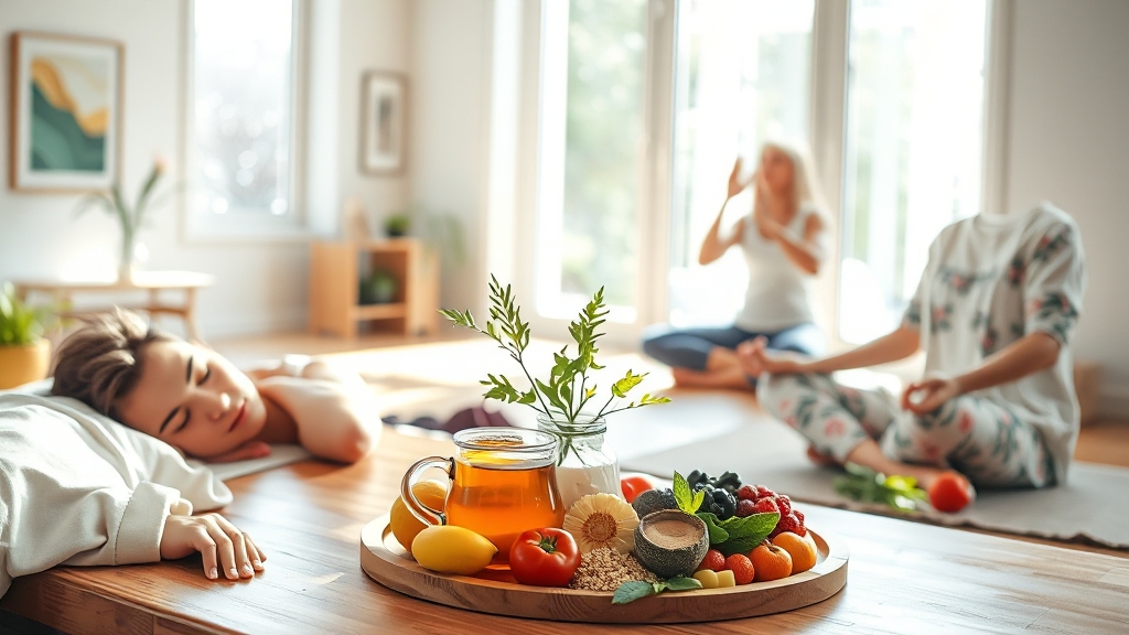 예방을 위한 생활 습관 (realistic 스타일)