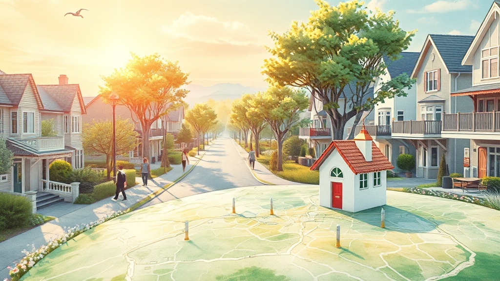 세컨드홈 정책 변화 (watercolor 스타일)