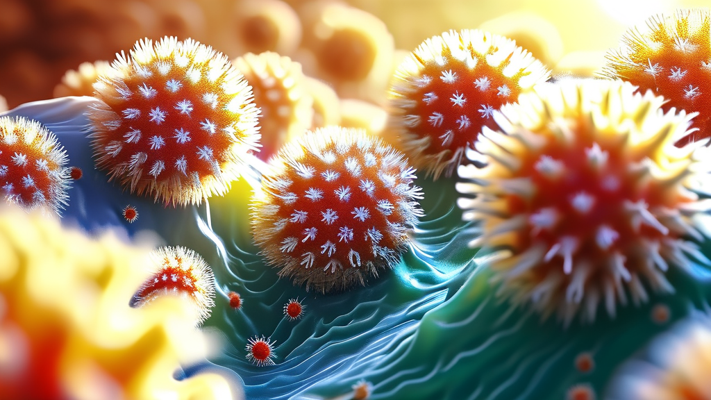 말라세지아균, 비듬과의 숨겨진 관계 (realistic 스타일)