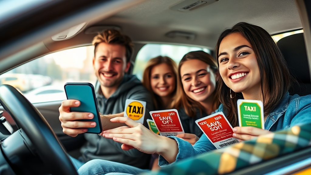 쿠폰 종류 및 혜택 비교 (realistic 스타일)