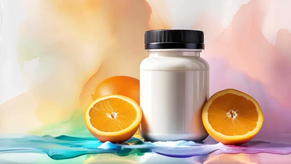 단백질 보충제, 언제부터 시작해야 할까? (watercolor 스타일)