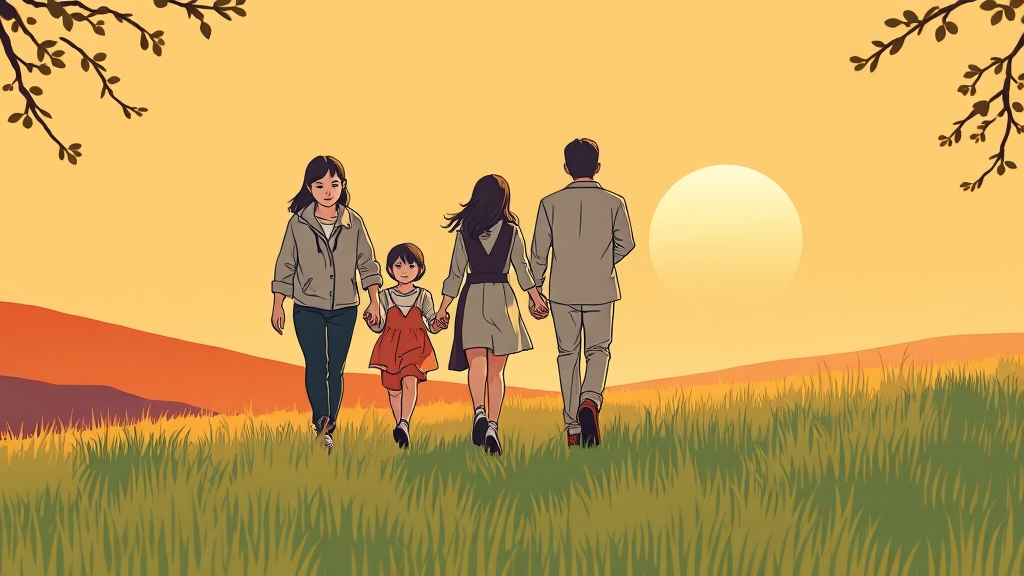 기초생활수급자 제도, 왜 중요할까요? (illustration 스타일)