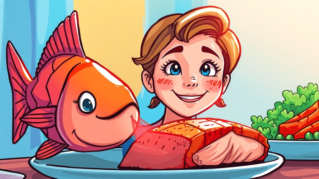 식단 & 영양 관리, 어떻게 해야 할까? (cartoon 스타일)