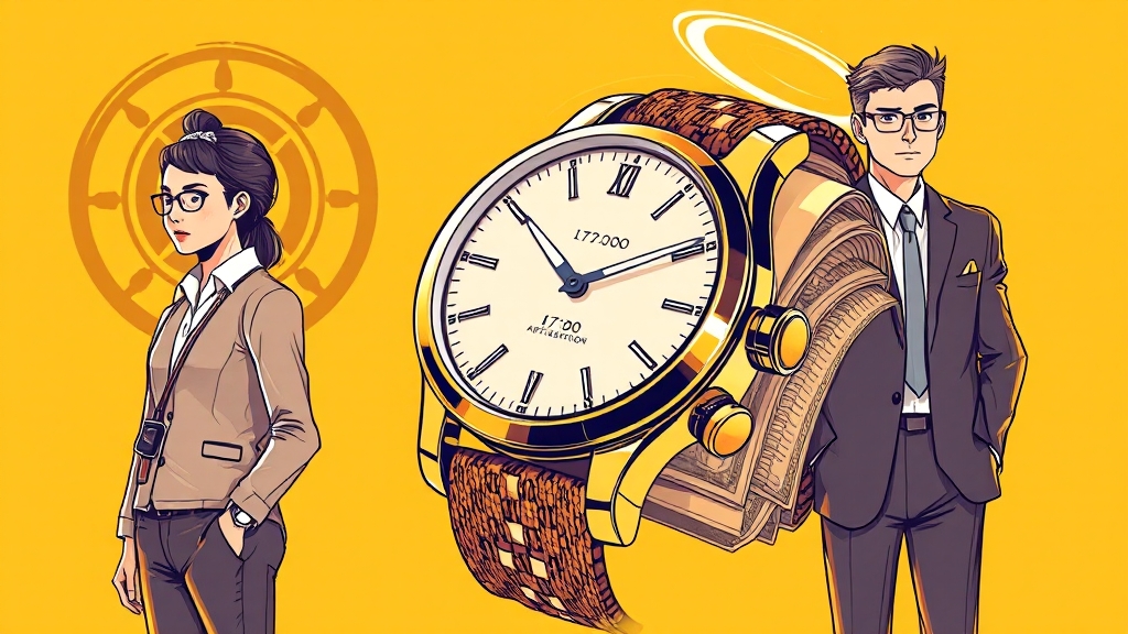 2026년 최저임금 확정 (illustration 스타일)