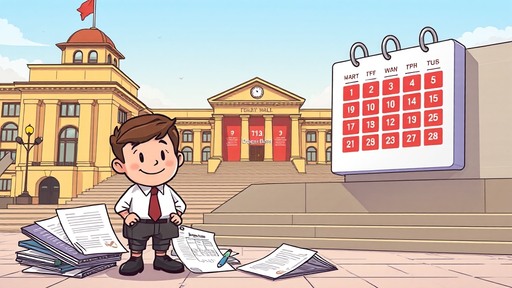 신청 시 유의사항 및 FAQ (cartoon 스타일)