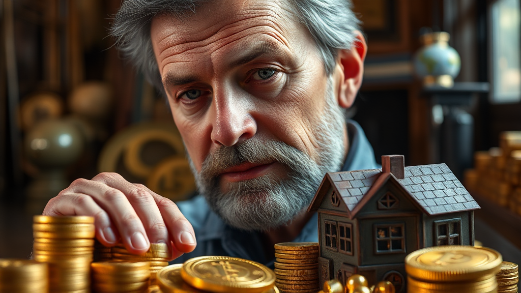 금융자산 확대: 새로운 투자 기회 모색 (realistic 스타일)