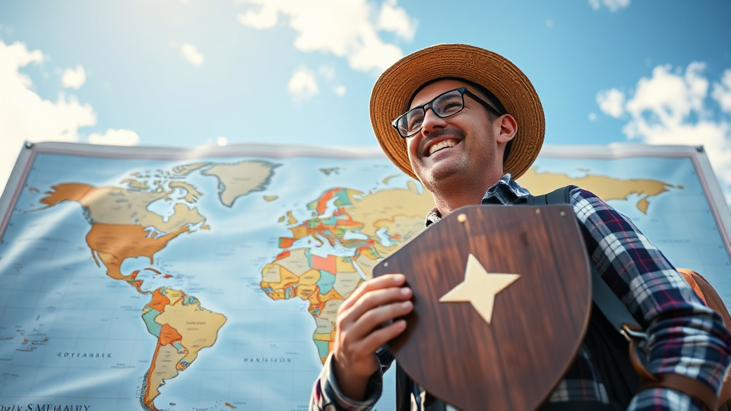 여행자보험, 왜 필요할까? (realistic 스타일)