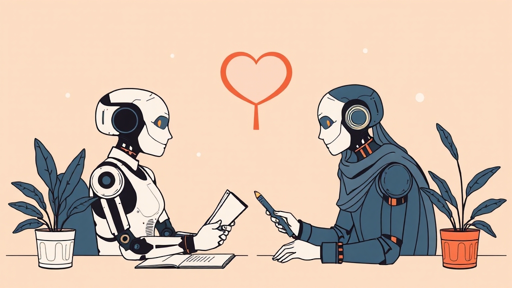 AI 선택 가이드: 나에게 맞는 AI (illustration 스타일)