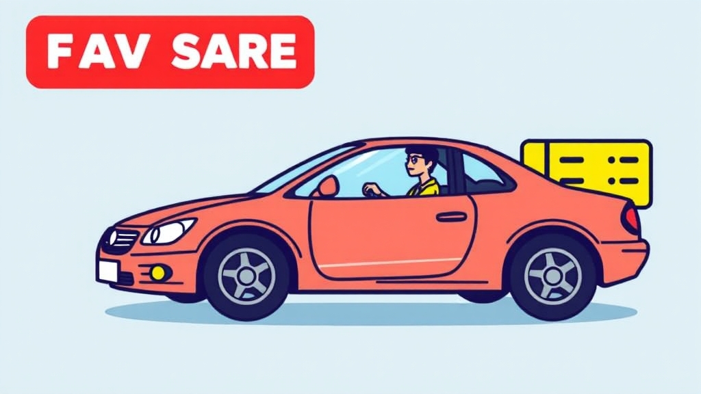 운전면허 취득 후 관리 및 활용 (cartoon 스타일)