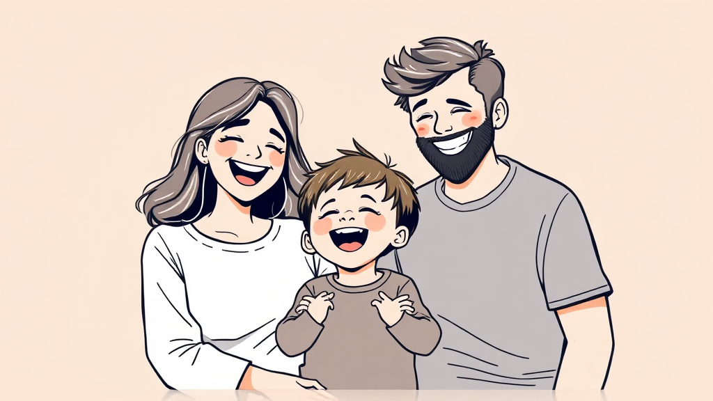 출산율 감소의 사회적 요인 (illustration 스타일)