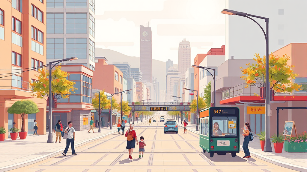 아현1구역 공공재개발, 무엇이 특별할까? (illustration 스타일)