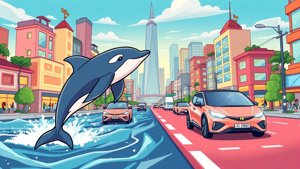 BYD 해양 시리즈 및 숲 시리즈 (cartoon 스타일)