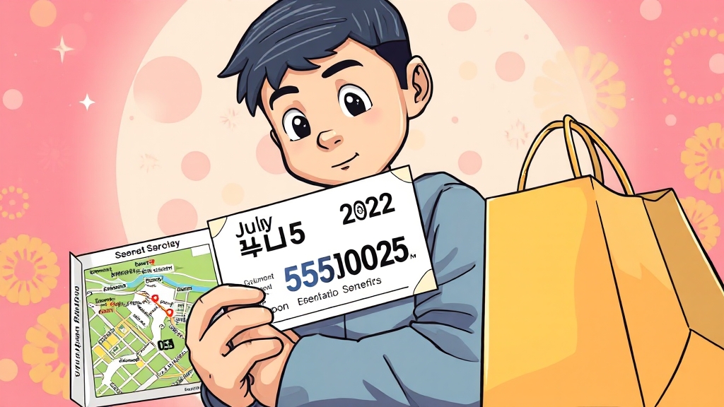 소비쿠폰 핵심 정보 (cartoon 스타일)