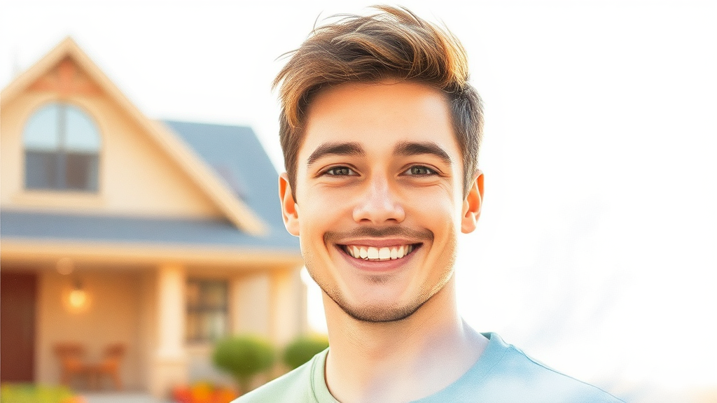 청년 월세 지원 확대 (watercolor 스타일)