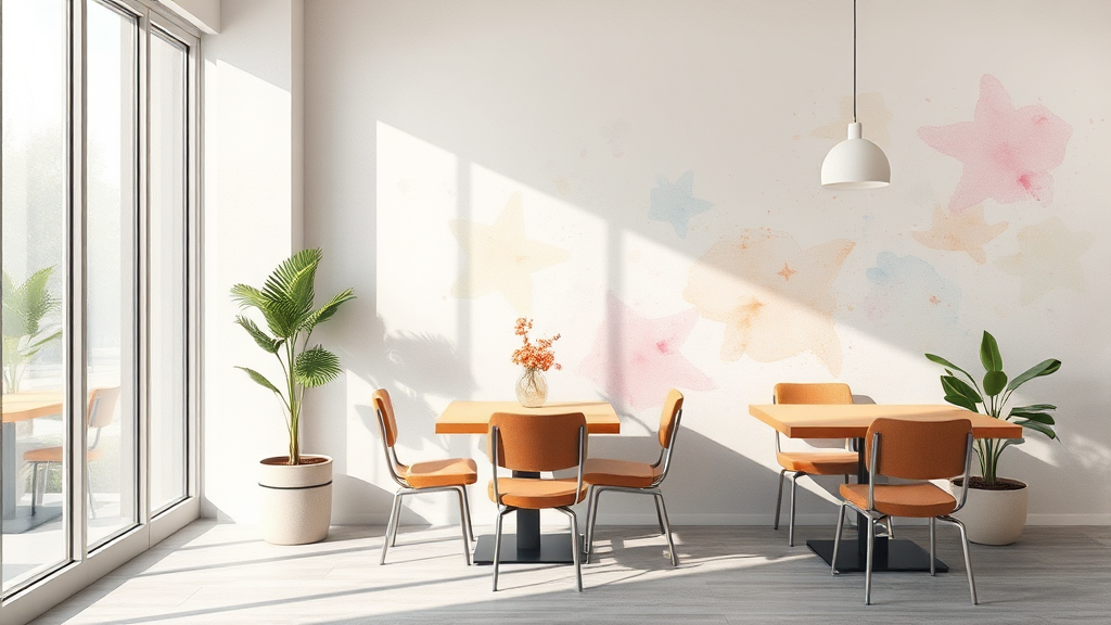 쾌적한 학습을 위한 용인 스터디카페 이용 꿀팁 (watercolor 스타일)