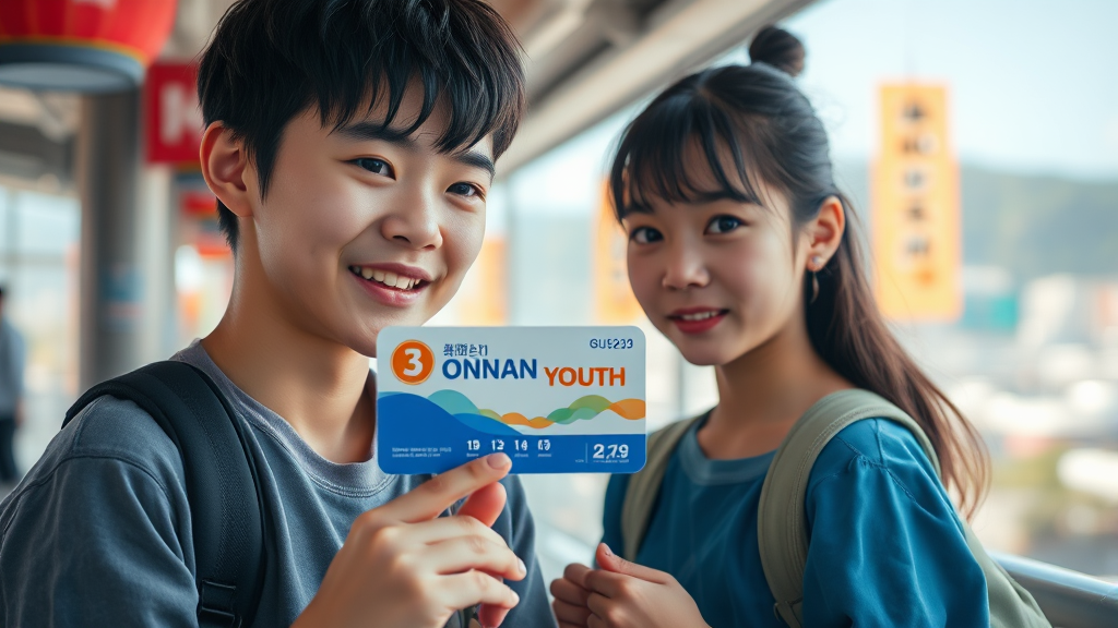부산온나청년패스, 더 많은 청년들을 위한 제언 (realistic 스타일)