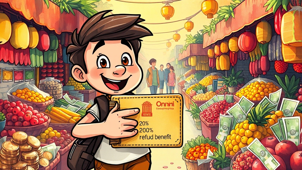 20% 환급 혜택, 놓치지 마세요! (cartoon 스타일)