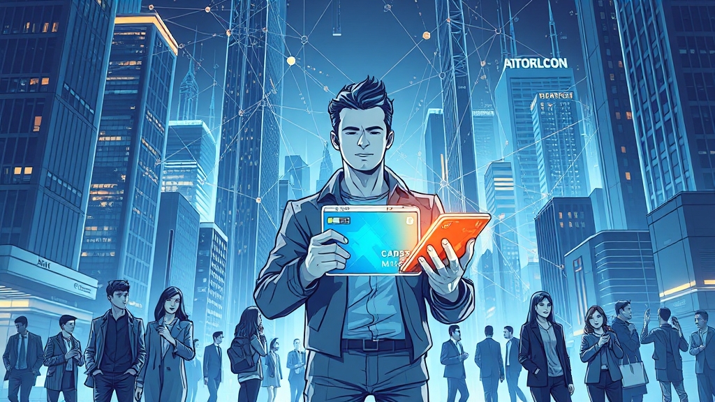 카드사 스테이블코인 발행의 과제 (illustration 스타일)