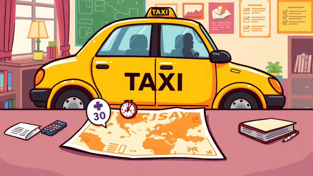 과목별 학습 전략 (cartoon 스타일)