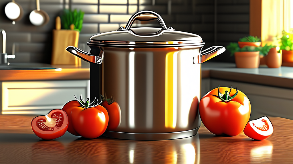 토마토, 건강하게 먹는 꿀팁과 보관법 (illustration 스타일)