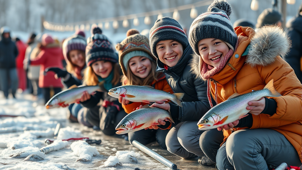 축제 즐기기 꿀팁 대방출 (realistic 스타일)