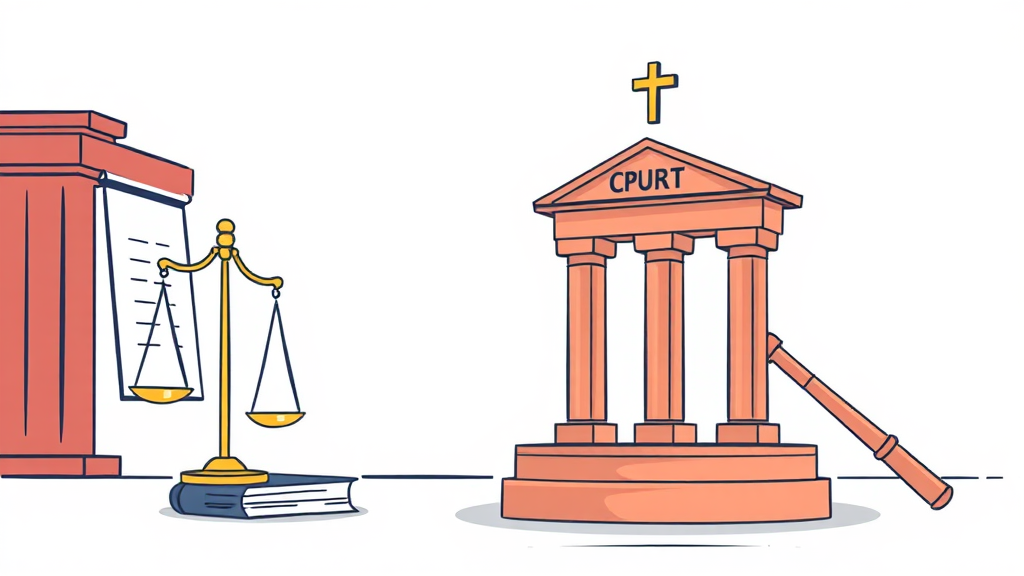 특별한 경우의 불복, 항고 (illustration 스타일)