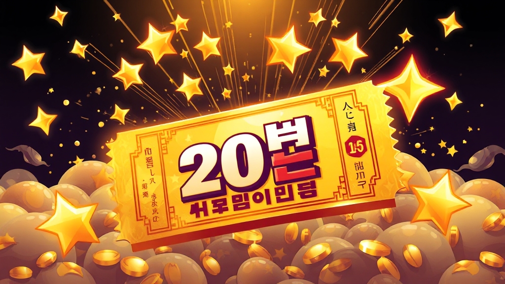 1등 당첨자 수 및 당첨 금액 (illustration 스타일)