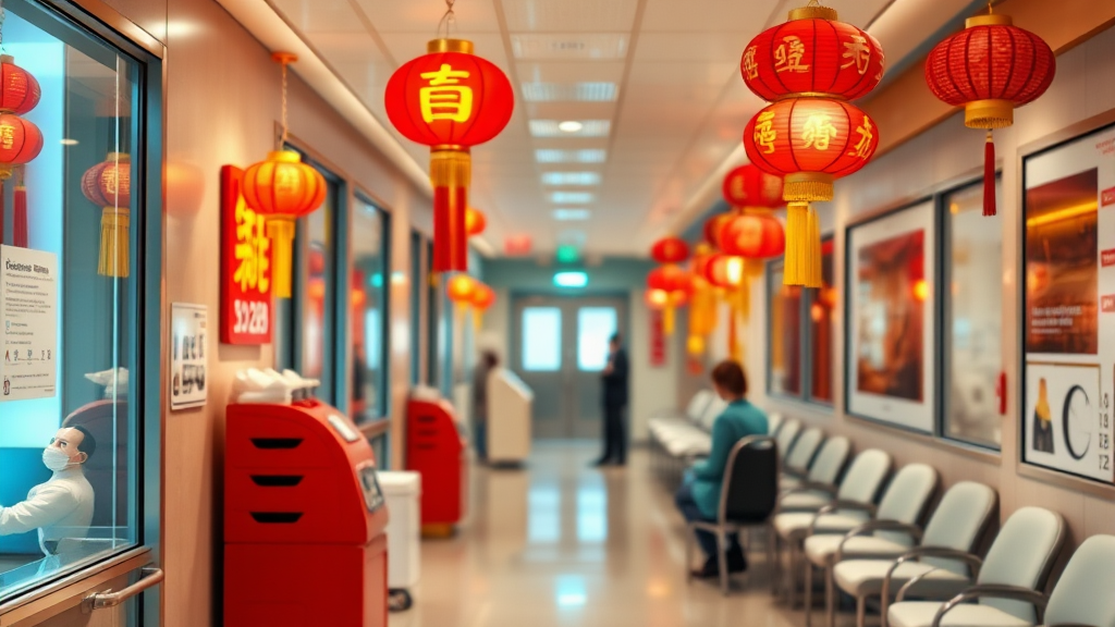 설 연휴 의료기관 이용 전 필수 체크리스트 (realistic 스타일)