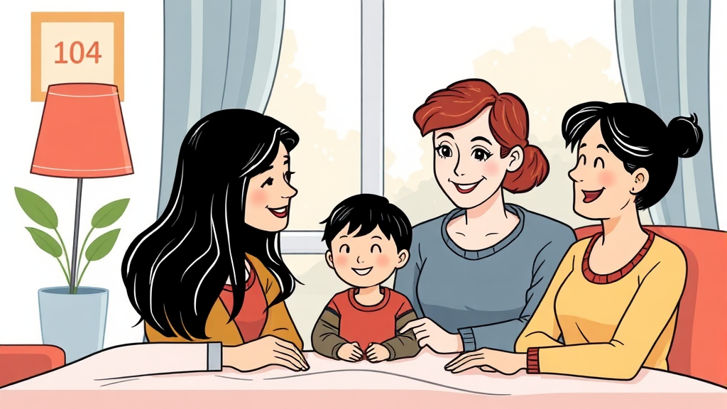 나와 함께 사는 가족, 누가 부양가족으로 인정될까? (cartoon 스타일)