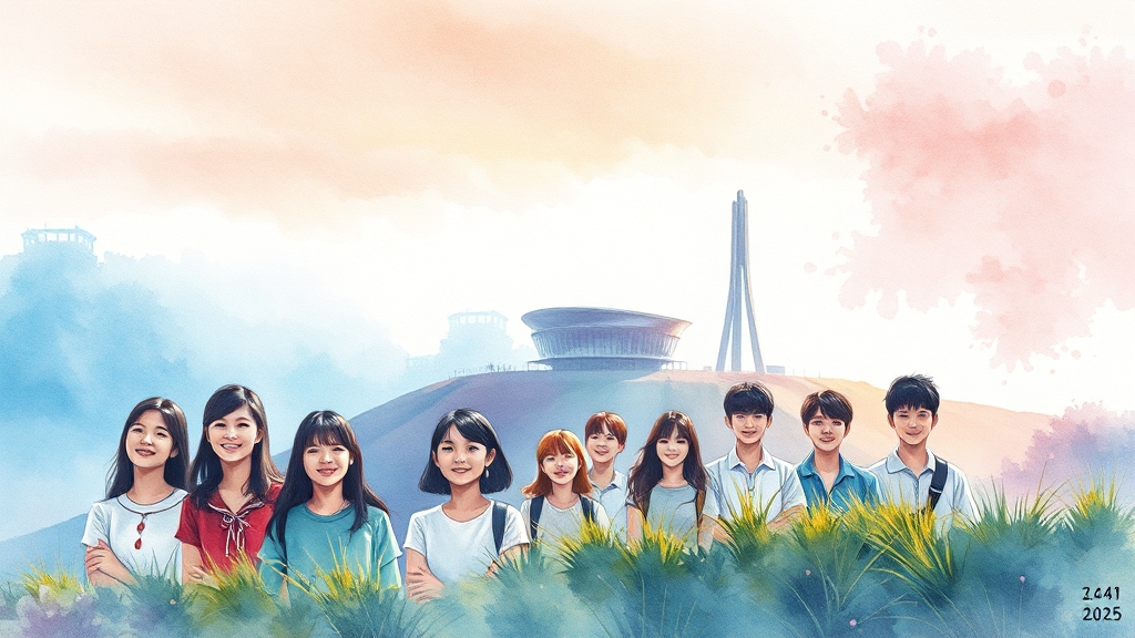 사업 기대 효과 (watercolor 스타일)