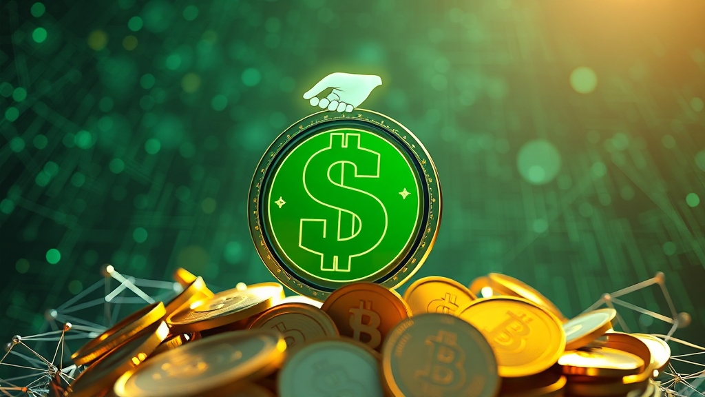 스테이블 코인, 왜 중요할까요? (realistic 스타일)