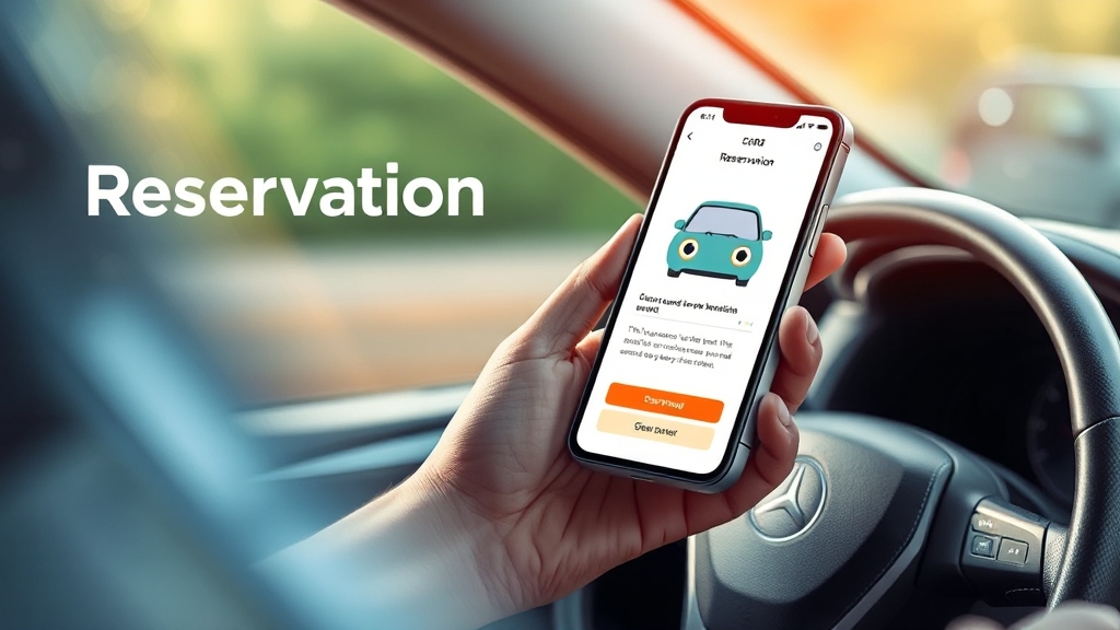 예약 방법 (온라인/전화) (realistic 스타일)
