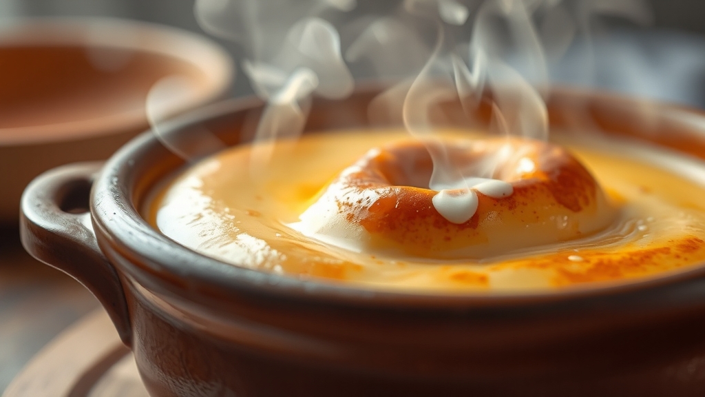 식당처럼 봉긋! 폭탄 계란찜 비법 (watercolor 스타일)