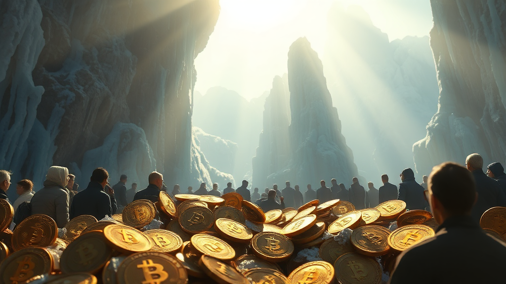 비트코인 시장 동향 분석 (realistic 스타일)