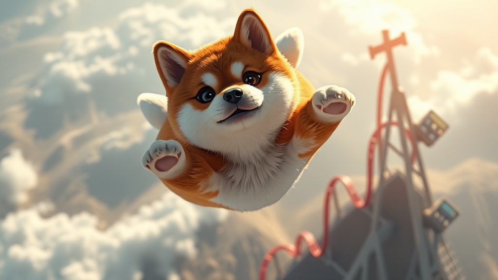 시바이누 코인 개요 (realistic 스타일)