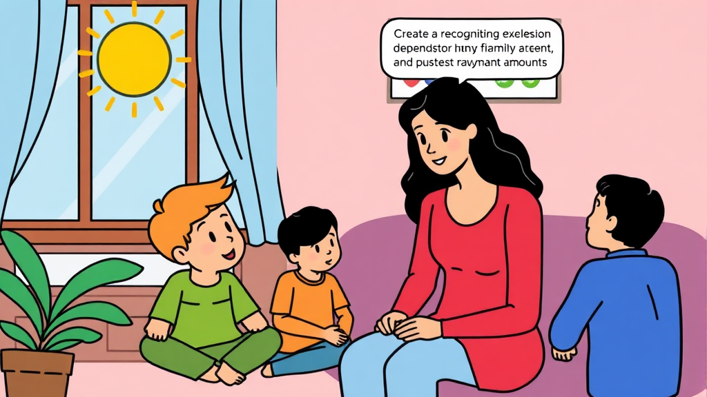 부모님, 자녀, 배우자: 부양가족 인정 기준 상세 분석 (cartoon 스타일)