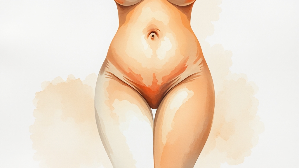 피하지방, 무엇일까요? (watercolor 스타일)