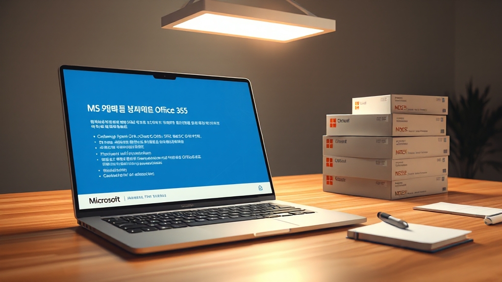 MS 오피스 365 정품 인증 방법 (realistic 스타일) (재시도)