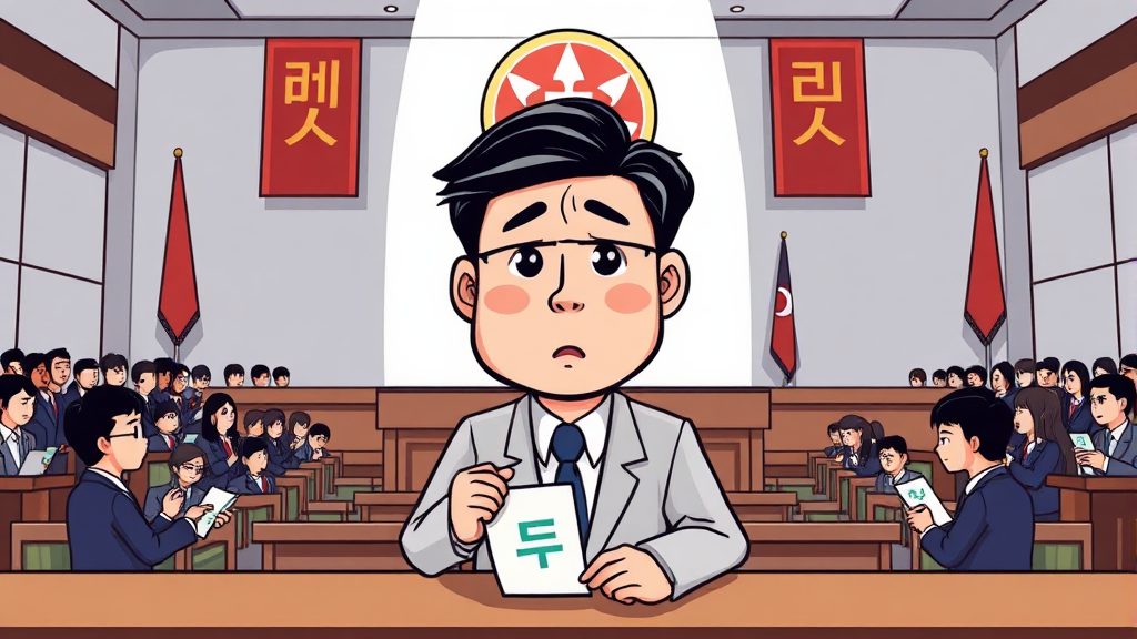 정치권의 반응은? (cartoon 스타일)