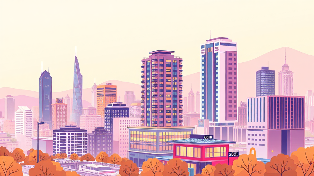 서울 신축 분양 현황 (illustration 스타일)
