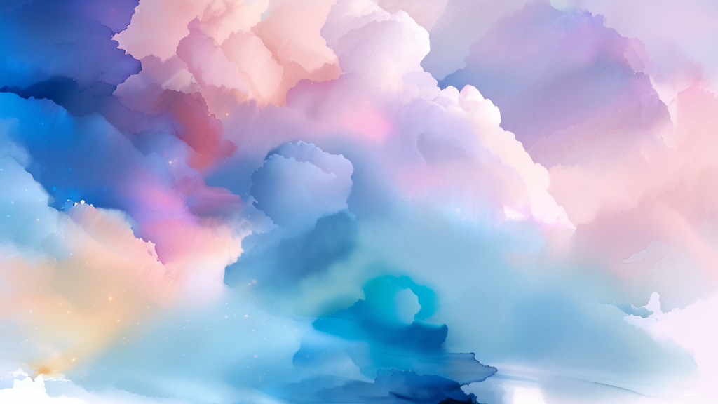 문화, 예술, 스포츠 소식 (watercolor 스타일)