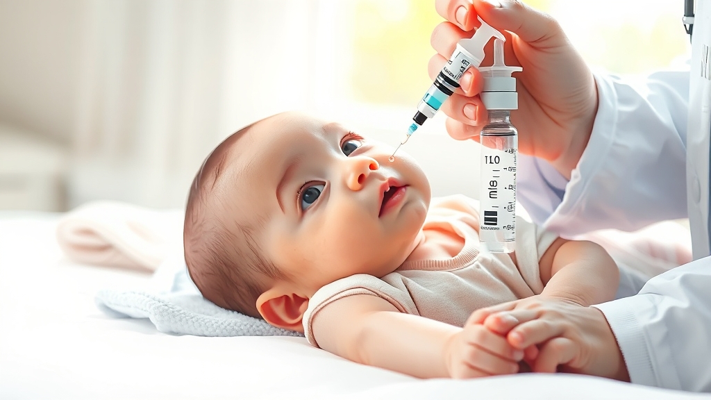 예방접종: 종류, 필요성, 시기 (realistic 스타일)