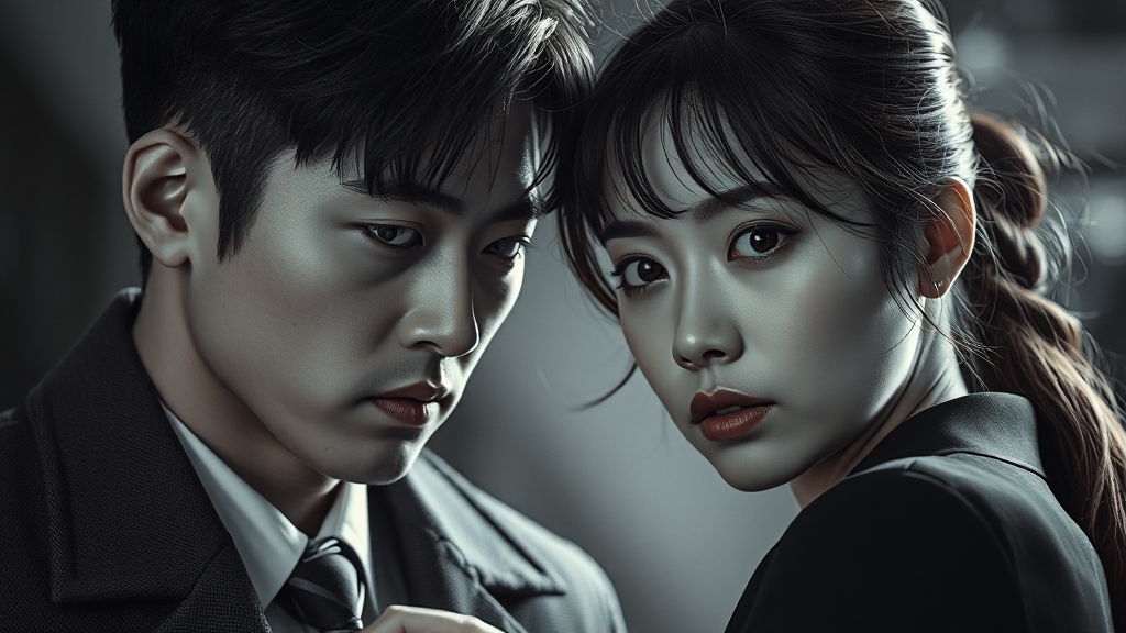 주요 등장인물 관계도 (realistic 스타일)