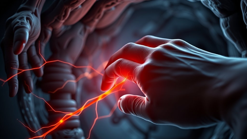 마우스 손목 터널 증후군: 원인부터 예방, 통증 완화까지 완벽 가이드 3 손목 터널 증후군: 원인과 증상 (realistic 스타일)