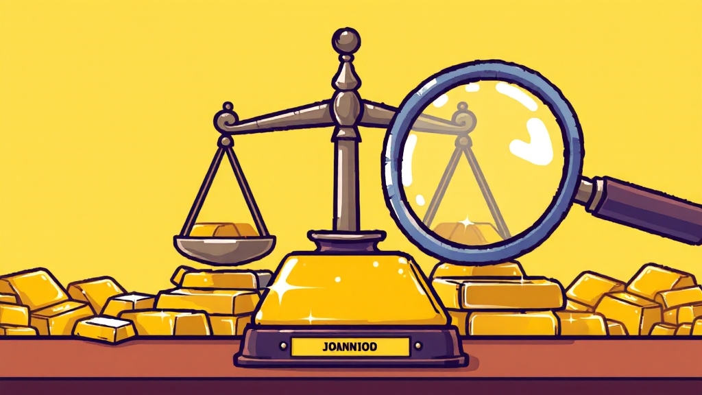 금 매입 시 최고가 받는 방법 (cartoon 스타일)