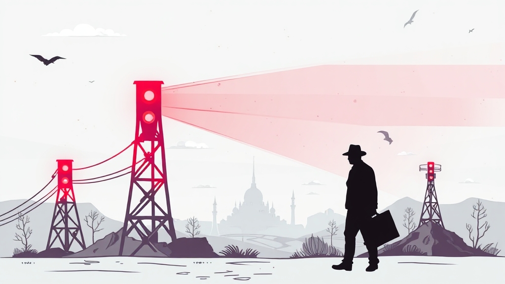 위반 시 불이익 및 주의사항 (illustration 스타일)